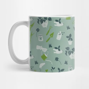 Home gardening pattern Mug